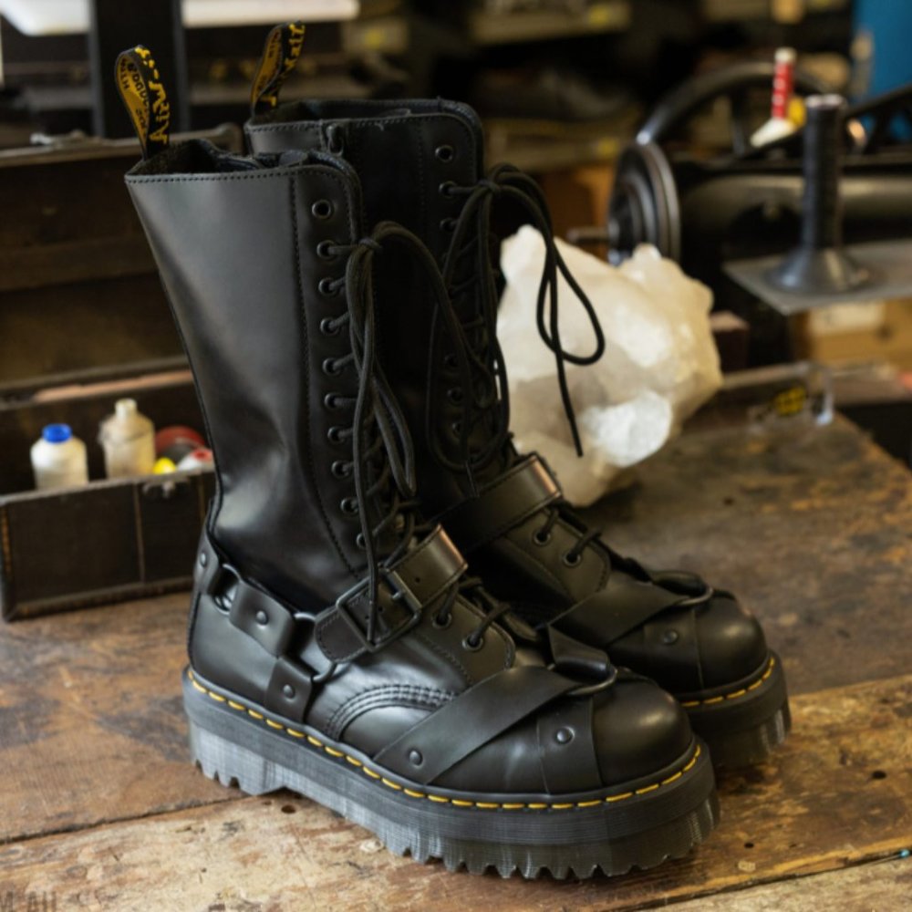 Dr. Martens | Shoes | Dr Martens 914 Quad Harness Leather Tall